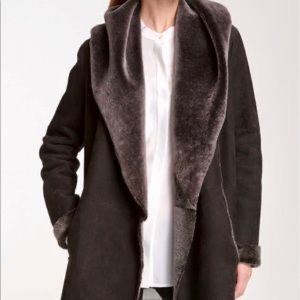 Vince Genuine Shearling Coat